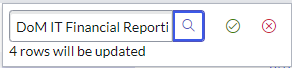 A screenshot of a computerExample of save checkbox for Governed By field in UW Connect.