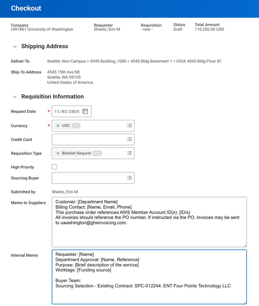 Cloud Computing Service Catalog – Ordering Amazon Web Services (AWS ...